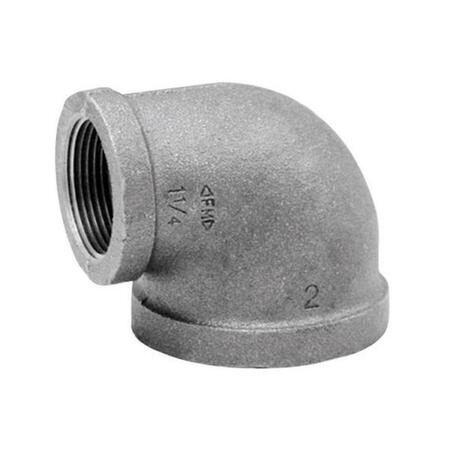 ANVIL 8700125555 1 x 0.5 in. 90 deg Galvanized Elbow Pipe Fitting 44599